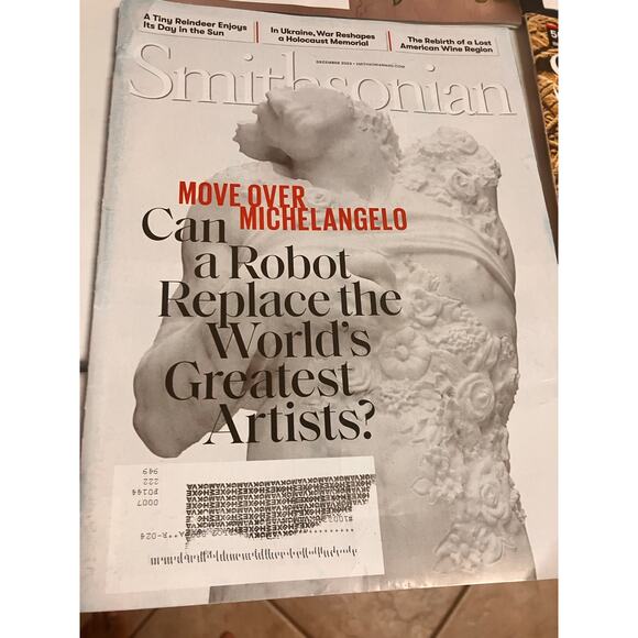 Smithsonian Magazine Lot of (4) Aztecs, Samuel Adams, Robots, Invisible Kingdom - Picture 6 of 6